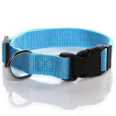 Wholesale Basic Eco-friendly Soft Bamboo Durable Custom Dog Collars for Medium Large Dogs