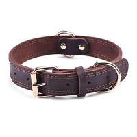 Custom Premium Durable and Comfortable Adjustable Leather Dog Collars